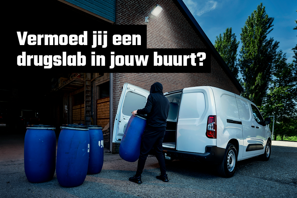 Drugslabs in beeld: signalen herkennen in het buitengebied en op bedrijventerreinen 