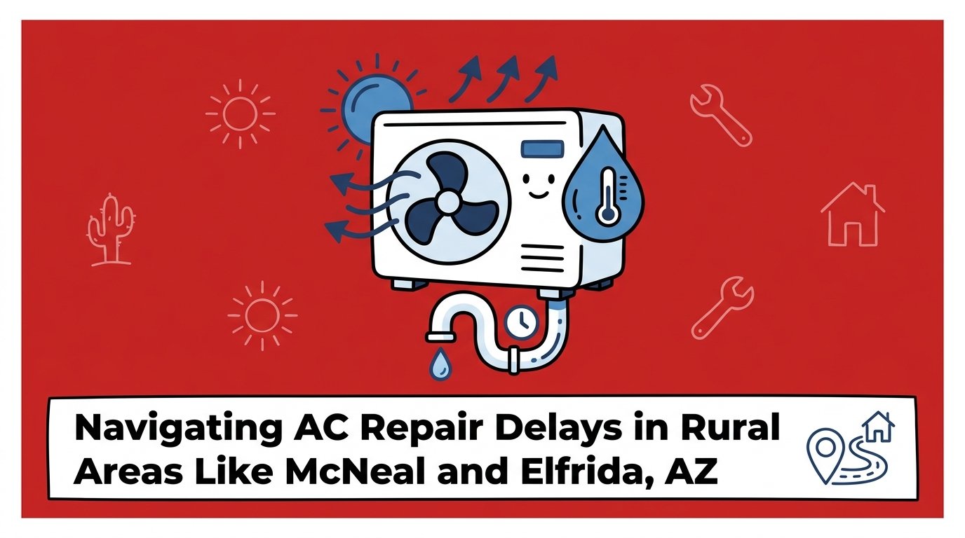 Navigating AC Repair Delays in Rural Areas Like McNeal and Elfrida