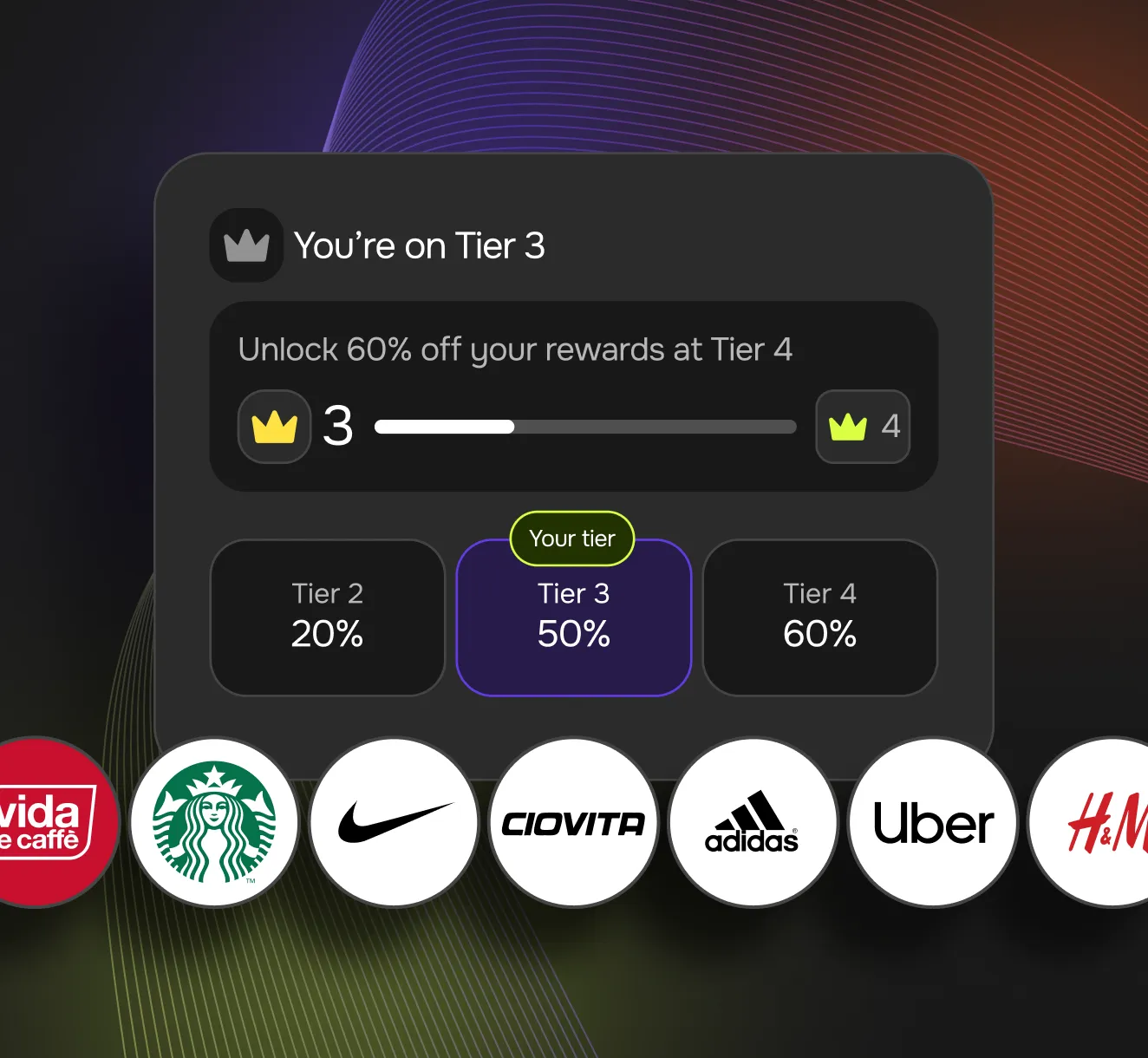 Strove app dashboard