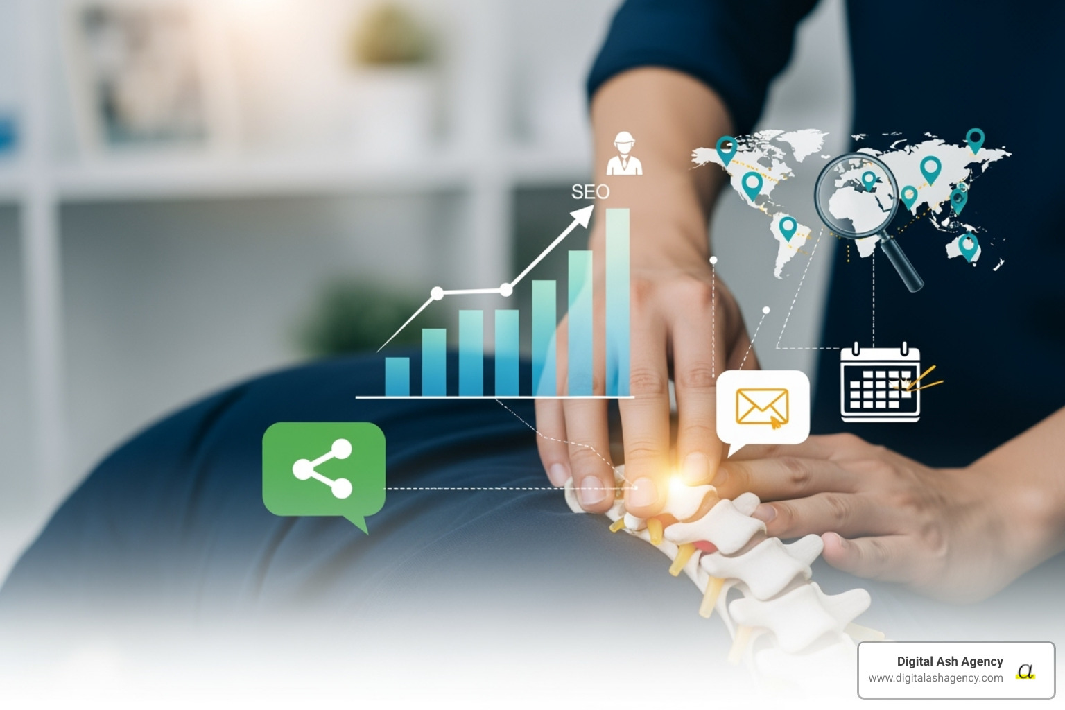 Search results page showing a chiropractic ad - Chiropractic marketing strategies