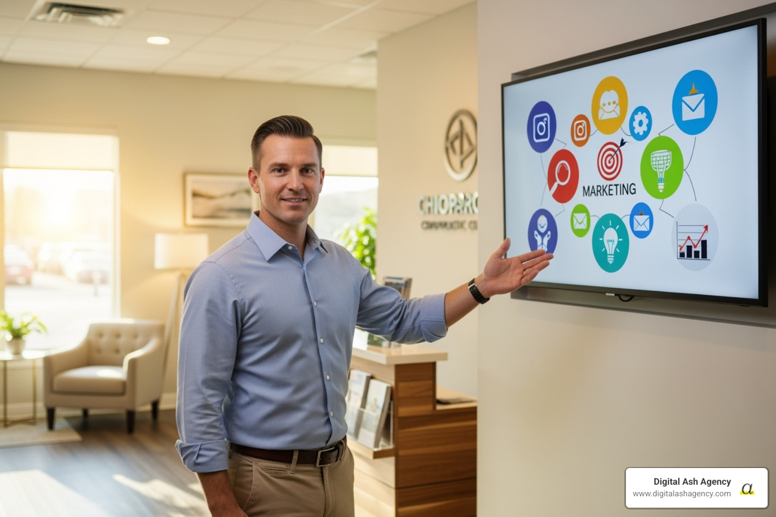 A well-designed, mobile-responsive chiropractic website - Chiropractic marketing strategies