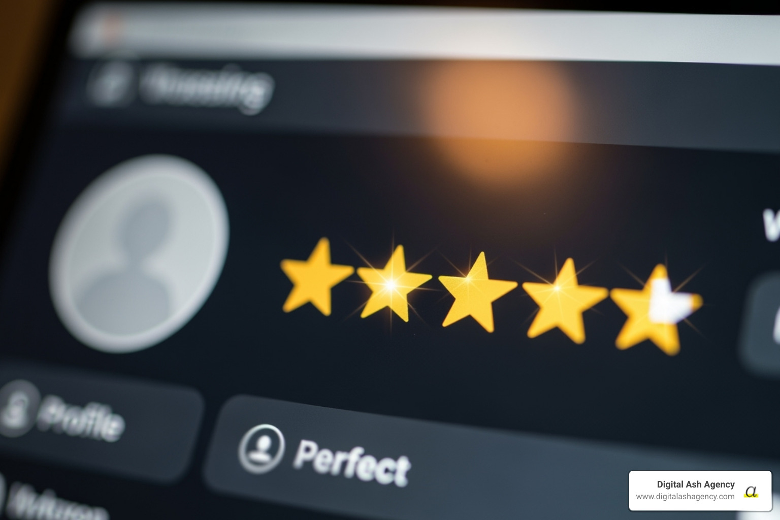 A 5-star review on a physician's online profile - Physician marketing solutions
