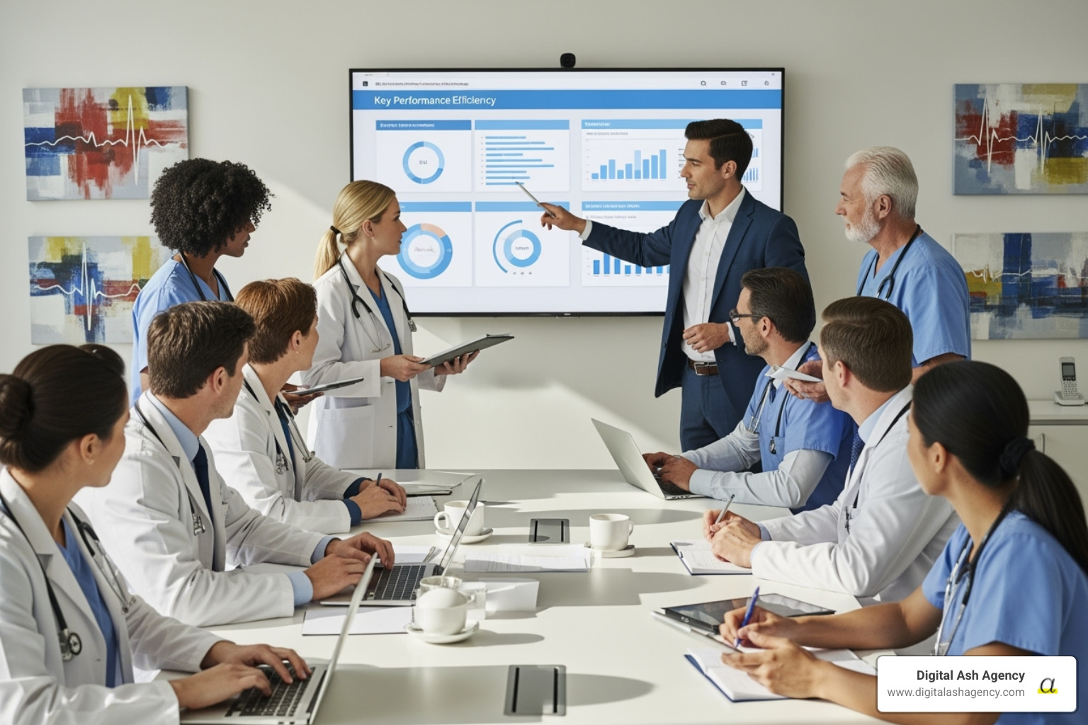 healthcare analytics dashboard - Healthcare practice consulting