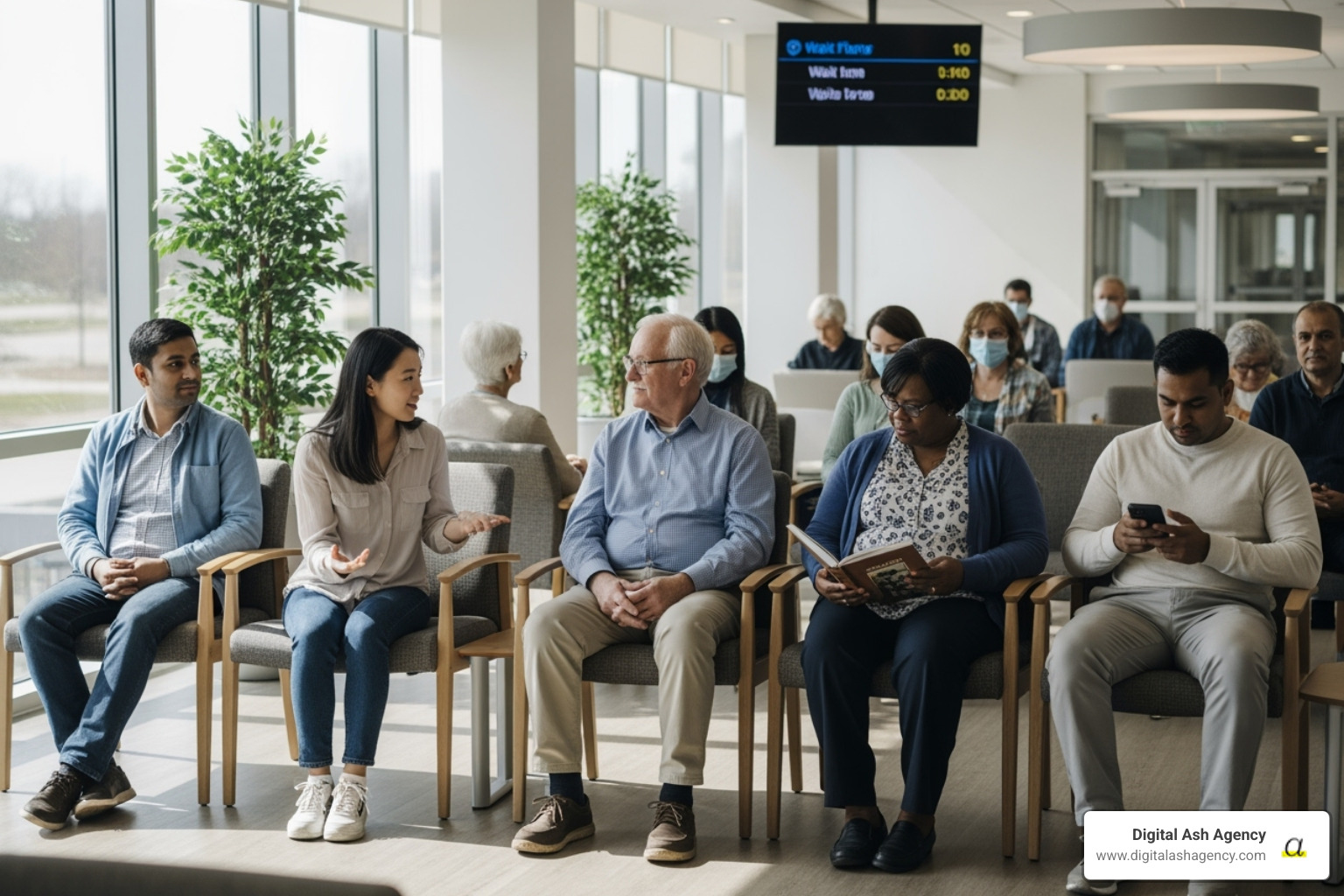 diverse group of adult patients representing different demographics - Internal medicine marketing diverse group of adult patients representing different demographics - Internal medicine marketing