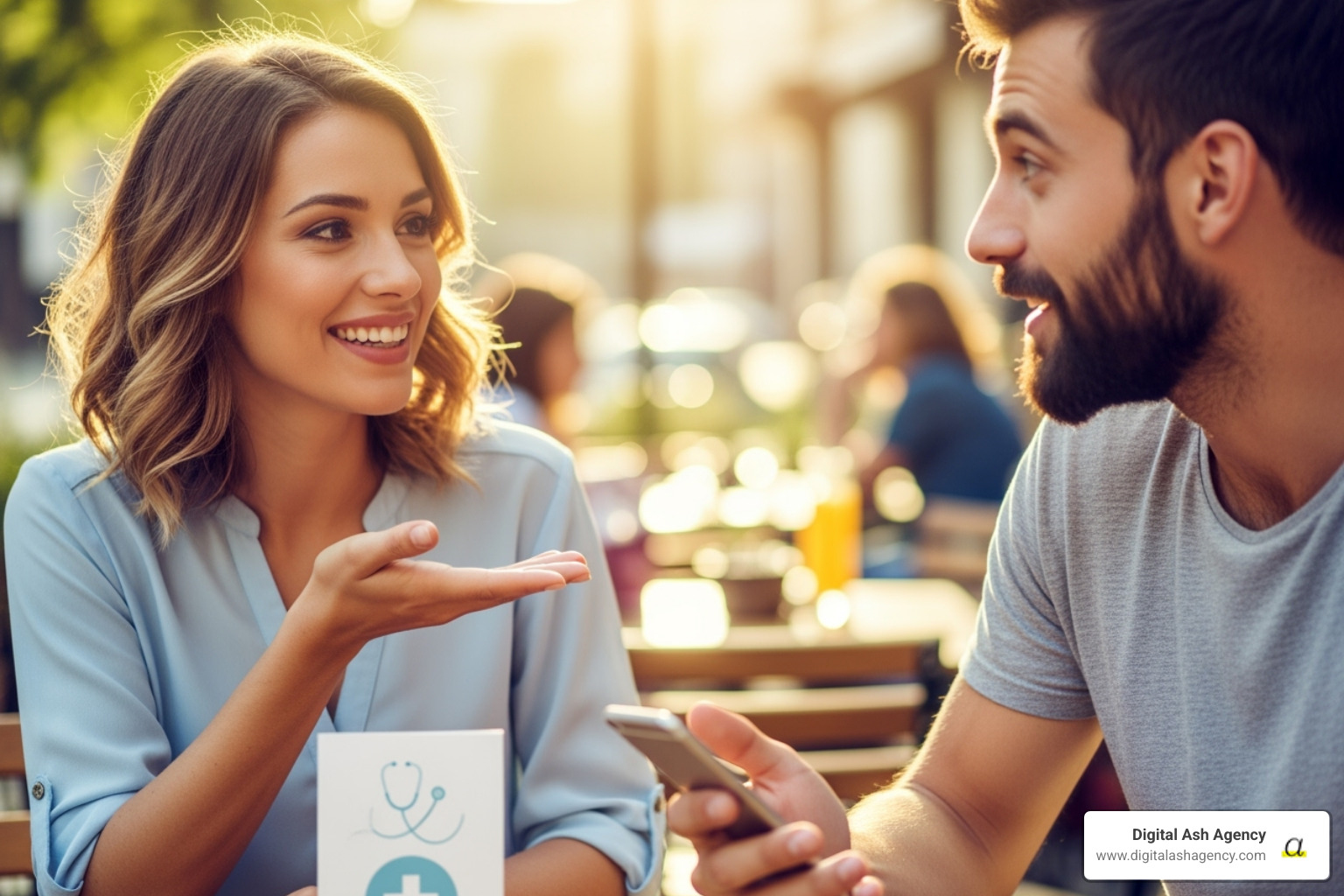 patient referring a friend - Healthcare lead generation