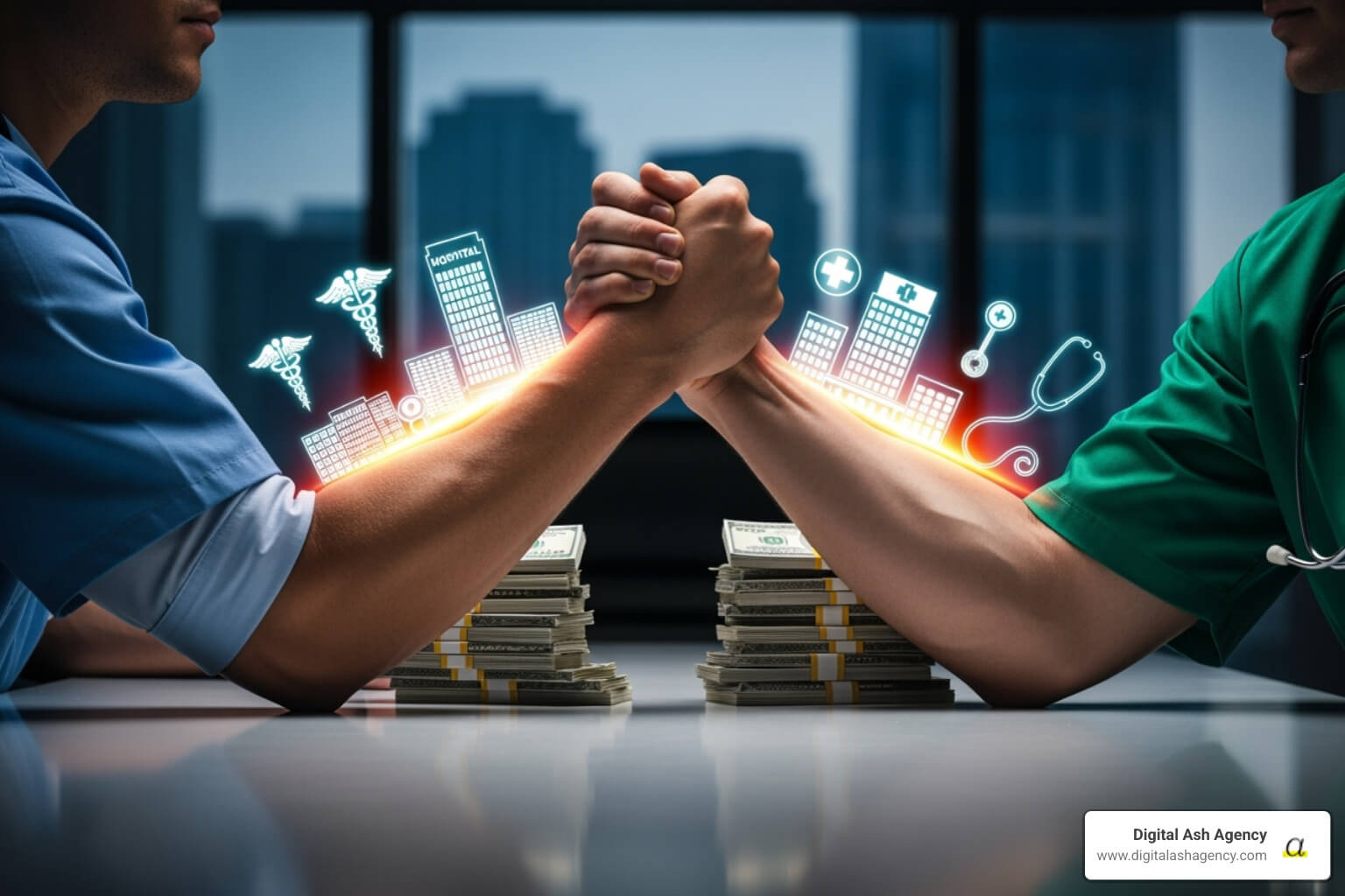 Beyond the Buzz: How Social Media Shapes the Competitive Healthcare Landscape