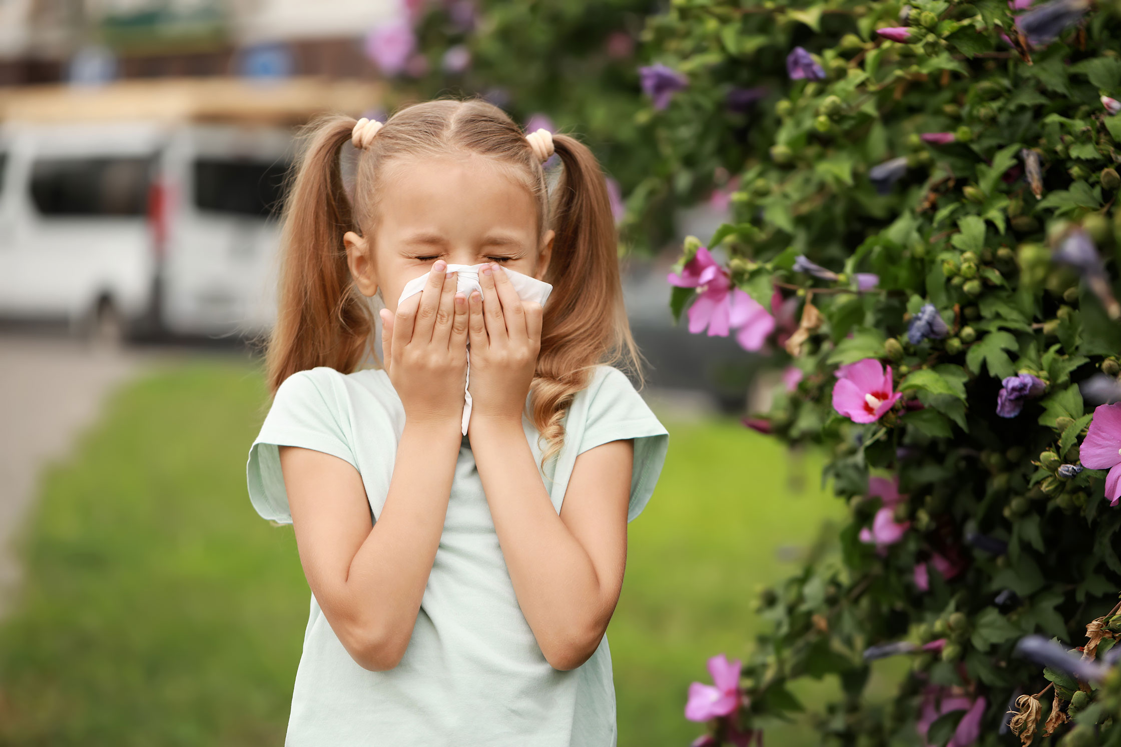 itchy, watery eyes from allergies