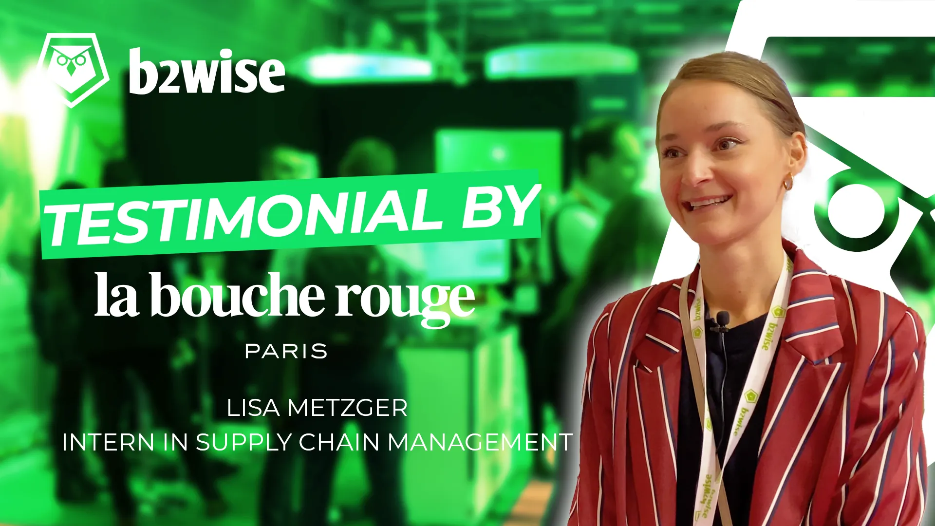Le succès de La Bouche Rouge avec B2WISE - Témoignage de Lisa Metzger