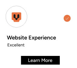 Excellent website experience badge representing high-quality SEO services and user satisfaction from a leading digital marketing agency.