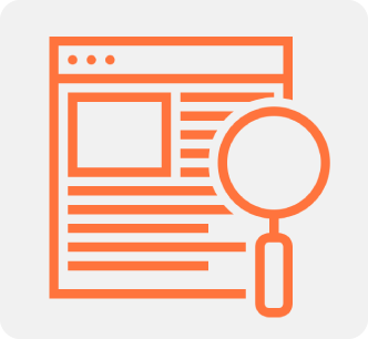 On Page Optimization icon for SEO Services in Delhi  page
