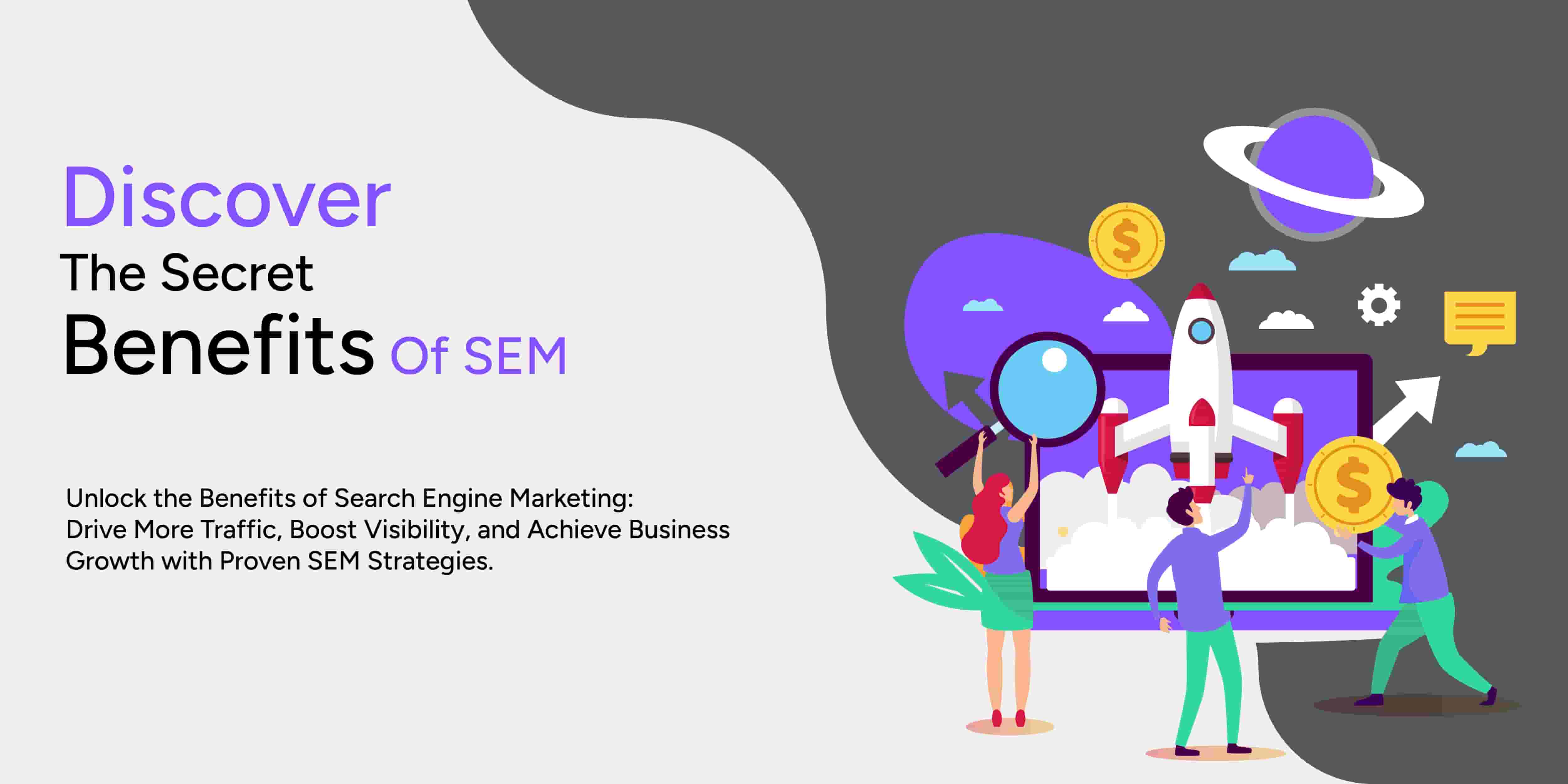 A graph showing an upward trend in website traffic, symbolizing the positive impact of search engine marketing in driving more visitors and increasing online conversions.