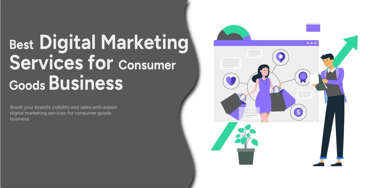 Digital marketing services for consumer goods business: Strategies for online branding, SEO, and social media marketing.