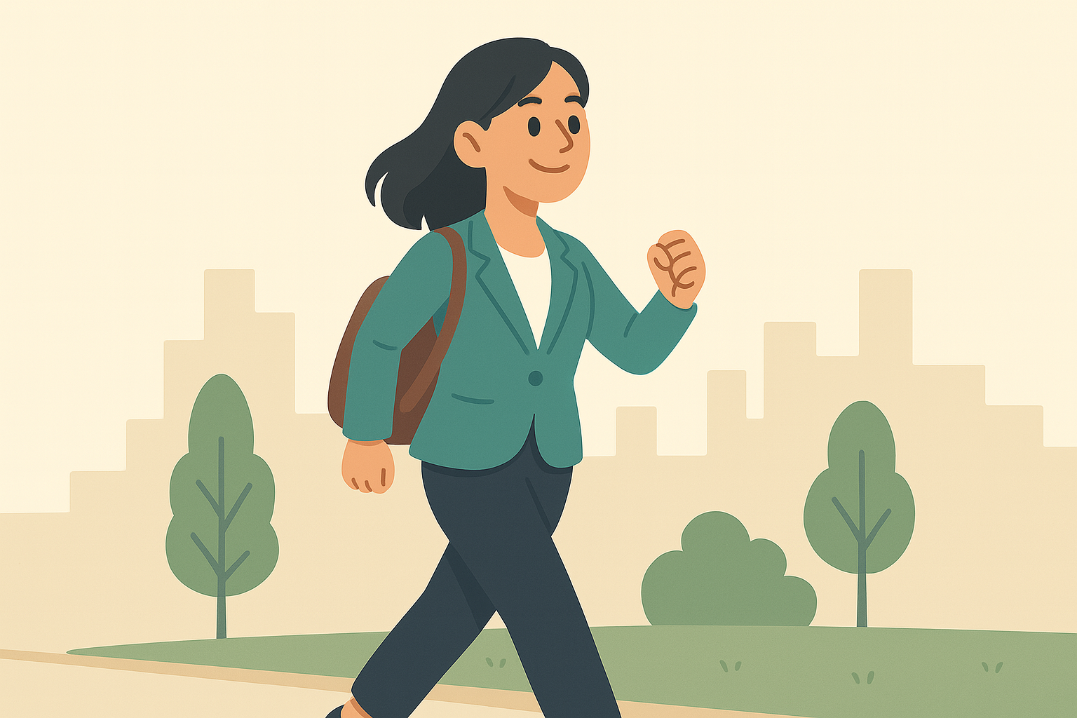 将来の不安を克服した女性