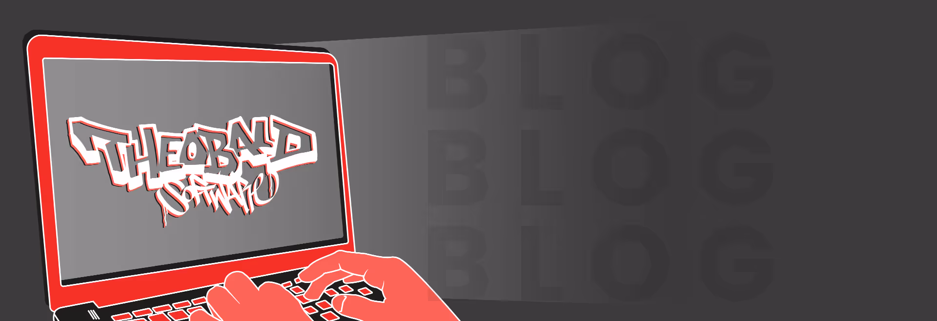 Monitor with the Theobald Software logo.