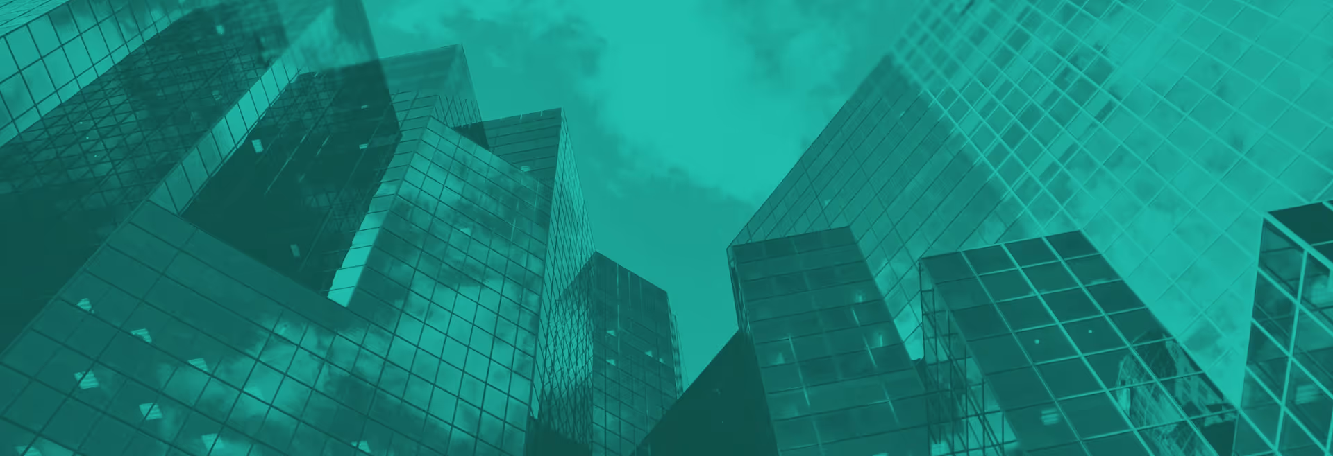 Green skyline.