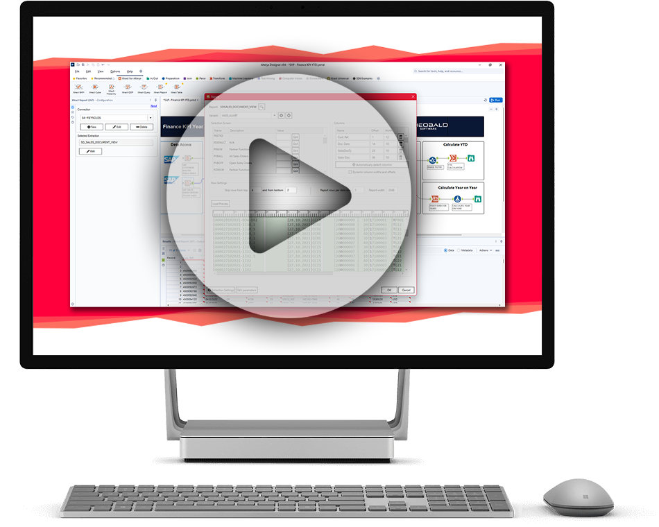 An image of a desktop screen displaying Theobald Software's interface