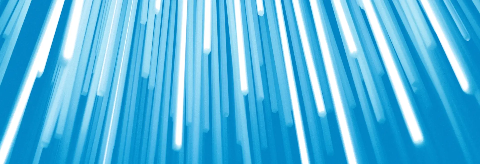 Blue data strands that symbolize the Xtract IS for Azure SAP interface from Theobald Software.