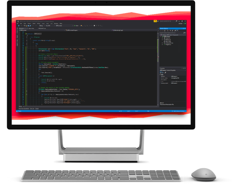 An image of a desktop screen displaying Theobald Software's interface