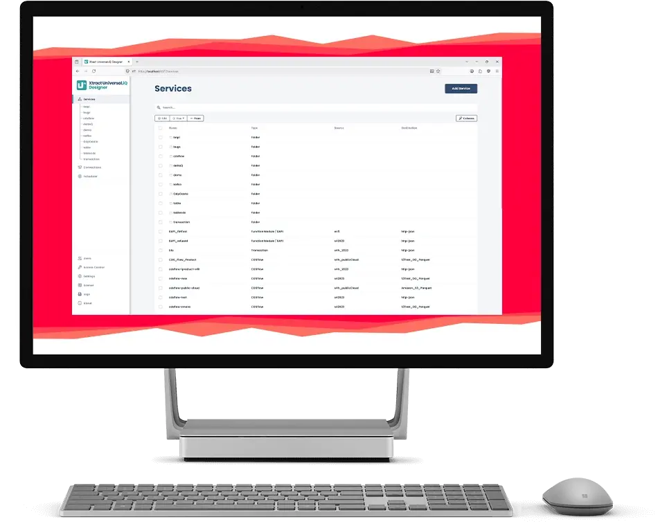 An image of a desktop screen displaying Theobald Software's interface