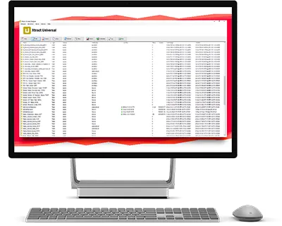 An image of a desktop screen displaying Theobald Software's interface