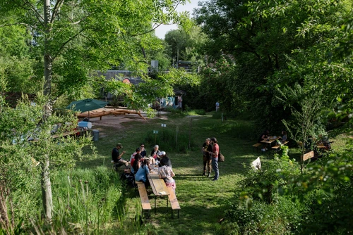 Foto von Personen im Sonnenpark St. Pölten