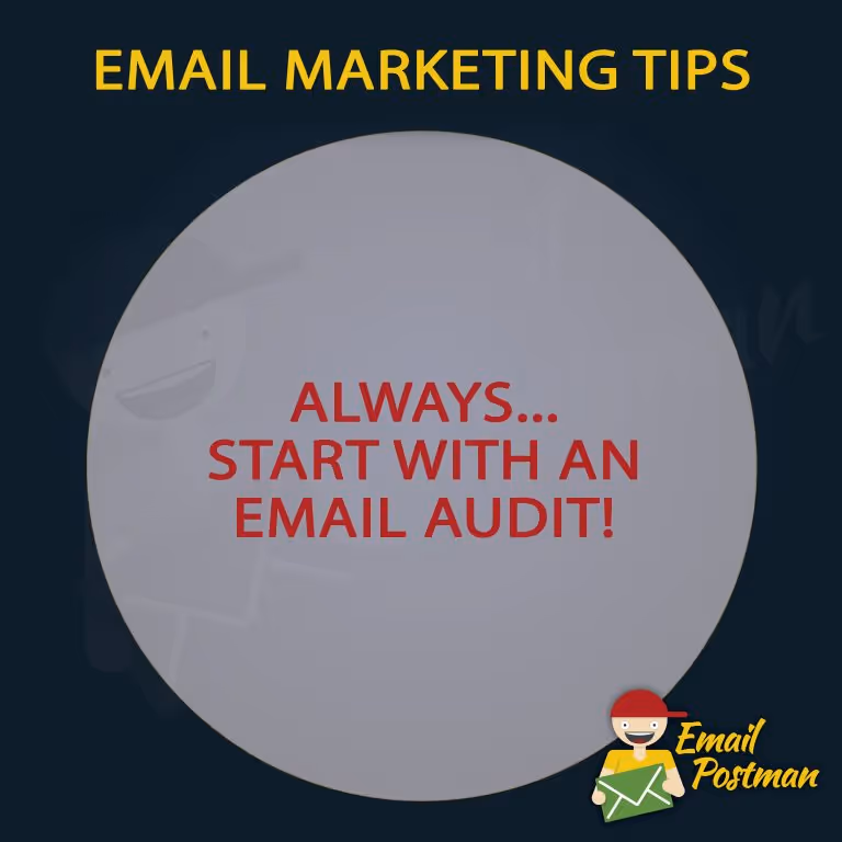 email tip of the day: always... start with an email audit