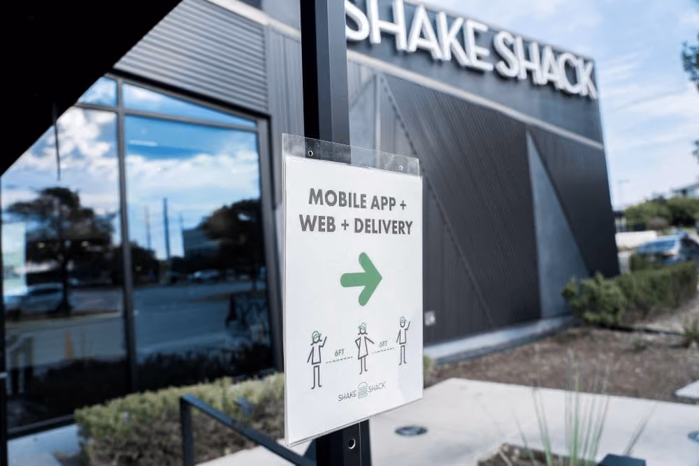 shake shack mobile app web-app delivery
