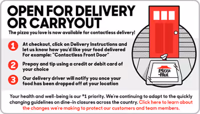 Pizza Hut Expanding Team To Serve America Through Contactless Delivery, Carryout, And Curbside Pickup | Markets Insider