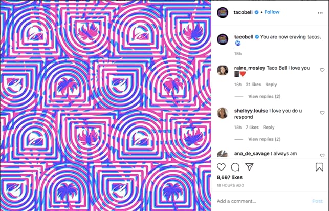 tacobell facebook