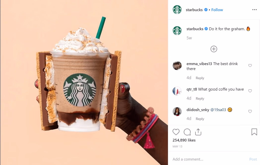 coffee in hand starbucks facebook