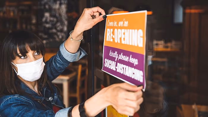 re-opening restaurant after covid 