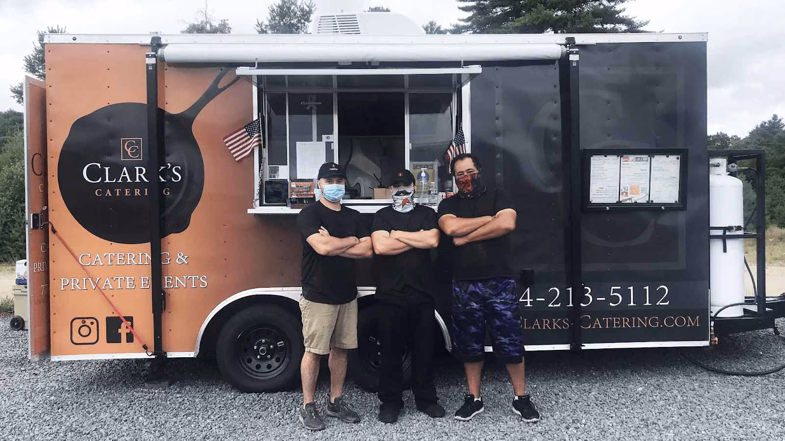 Clarks Catering Promote Safety and Hygiene