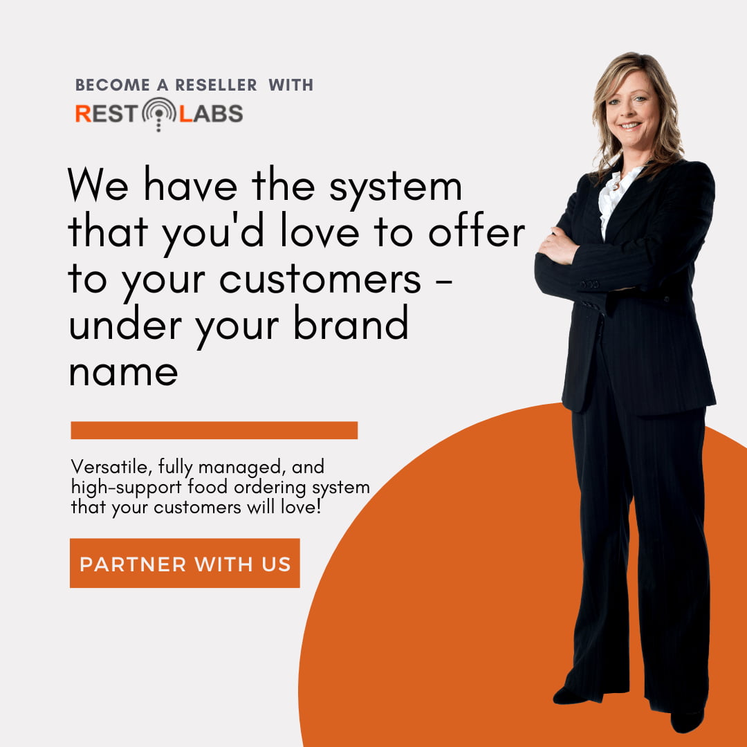 become a reseller with restolabs