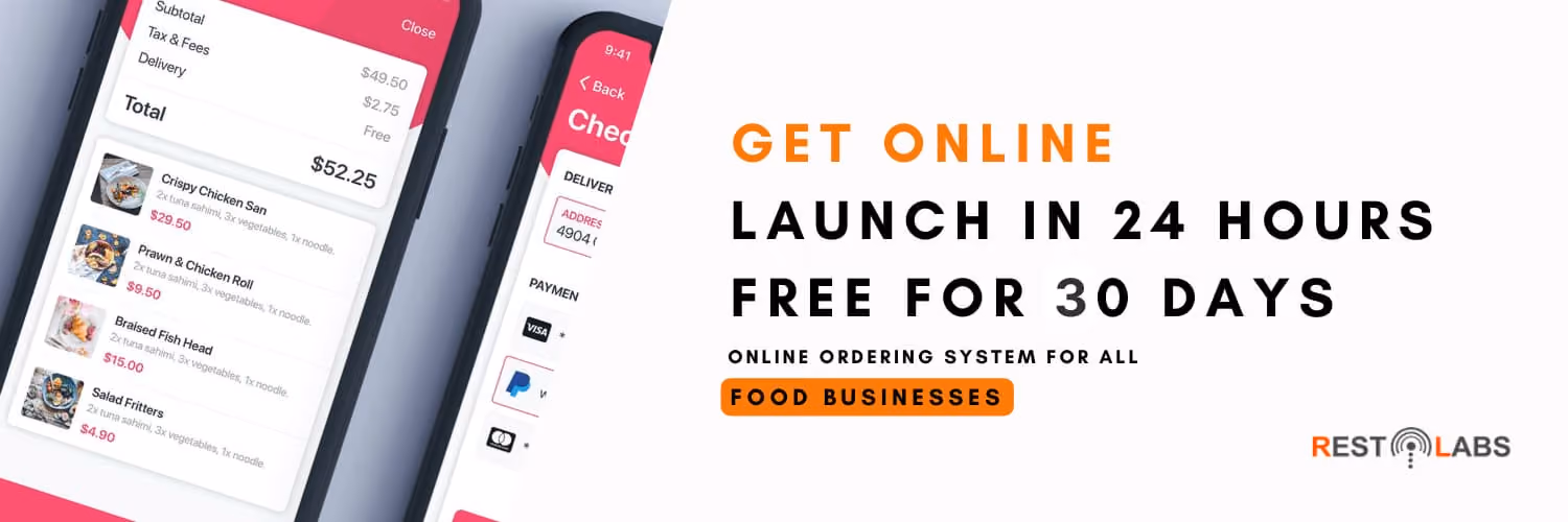 get online and lunch free for 30 days