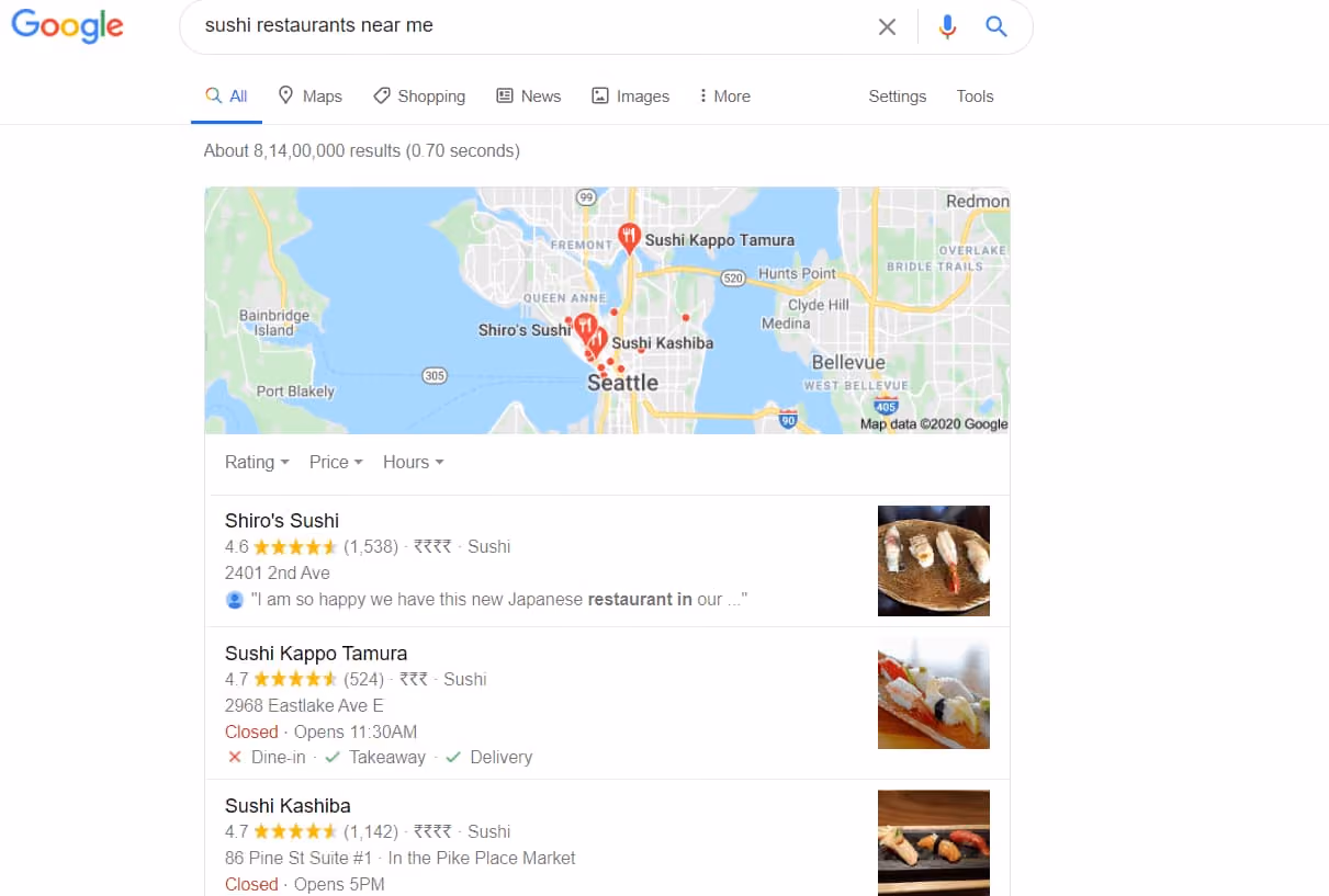sushi restaurant