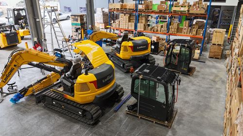 LiuGong Excavator Serving on site at CDA Australia