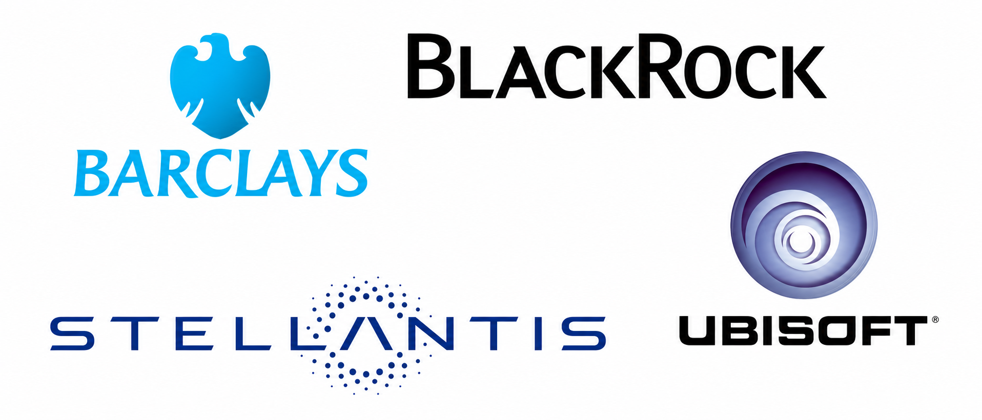 Barclays, BlackRock, Stellantis, Ubisoft