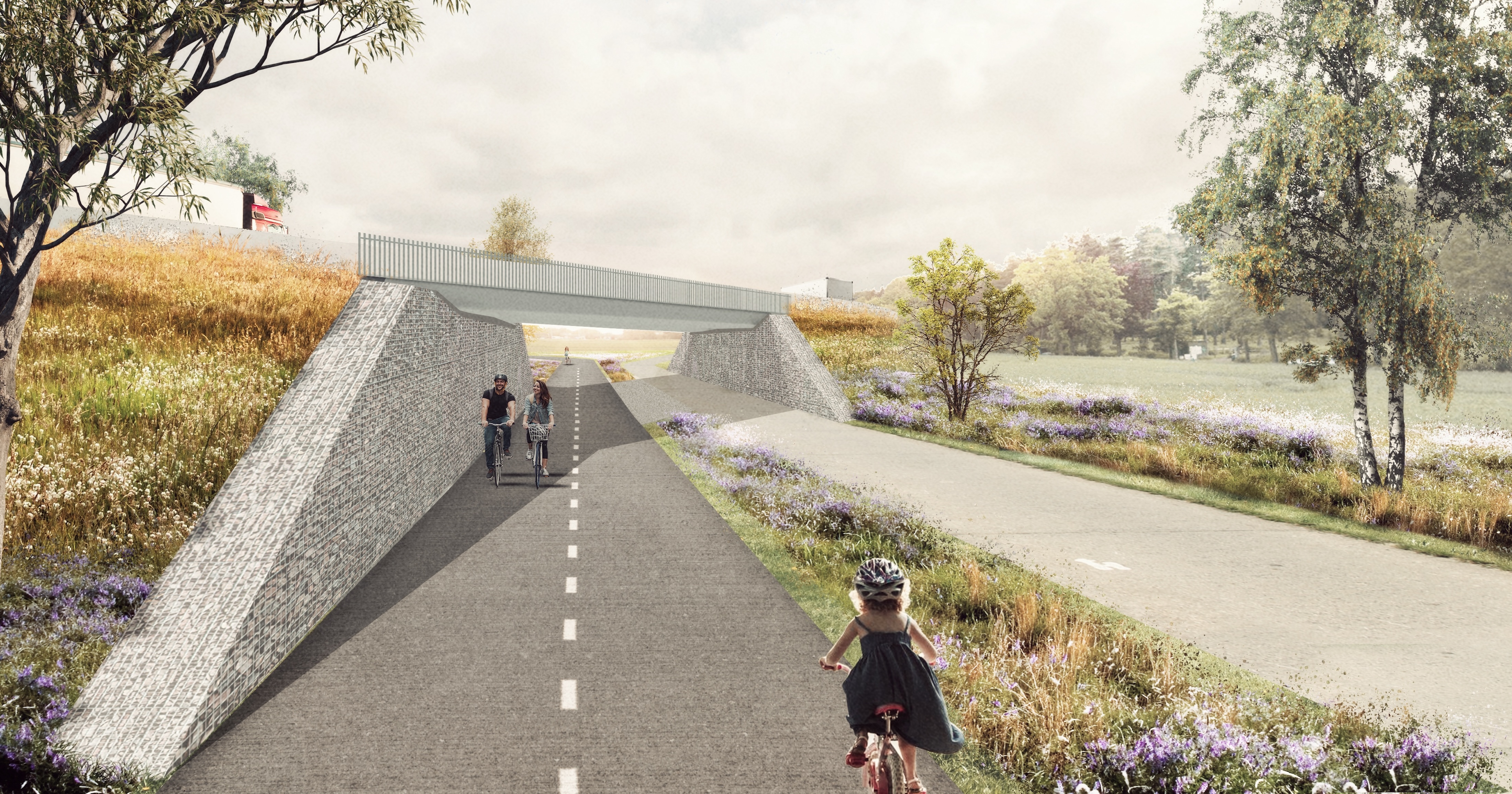 Knooppunt Rotonde Cosmos en oprit E34 Antwerpen