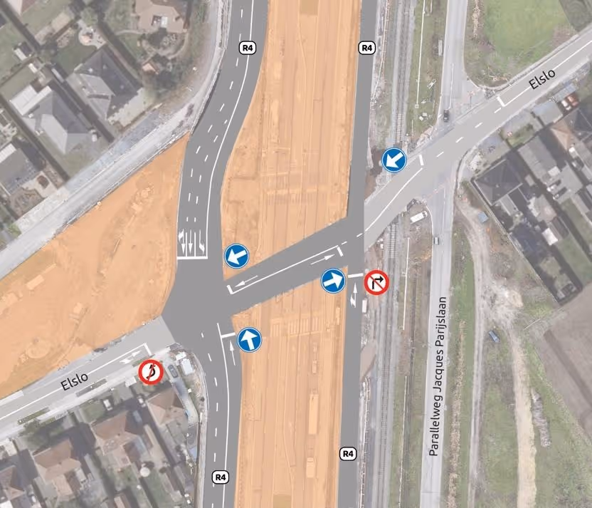 Afbeelding met kaart, Luchtfotografie, Transport-corridor, kruispuntDoor AI gegenereerde inhoud is mogelijk onjuist.