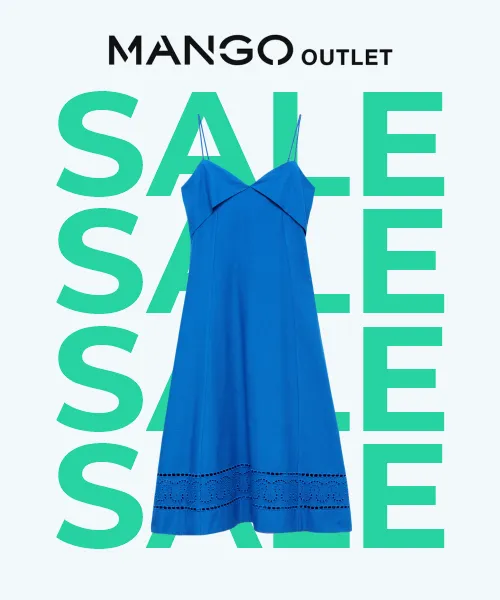 კაბა MANGO OUTLET-ში