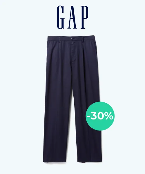 Spodnie plisowane UltraSoft GAP