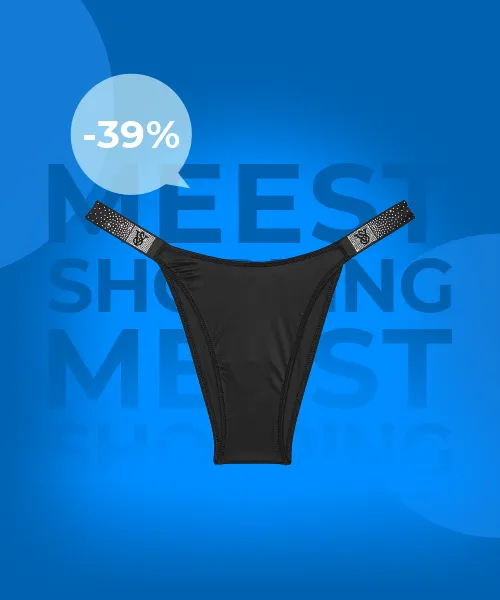 Scattered Shine Strap Brazilian Panty -39%