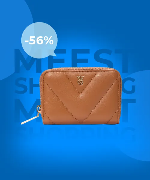Small Wallet with Zip -56%