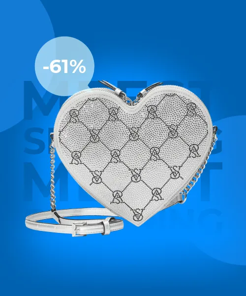 Heart Crossbody Bag -61%