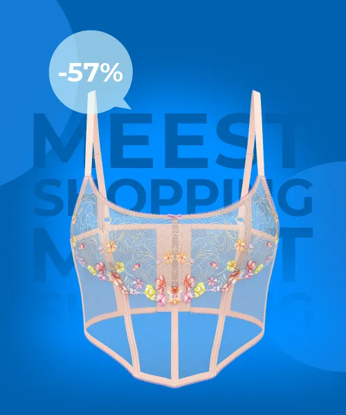 Rose Lace Uplift Balconette Bra -41%