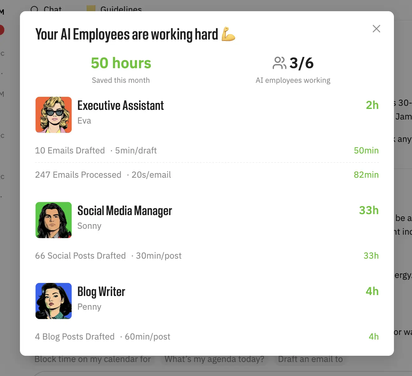 Hours Saved Dashboard