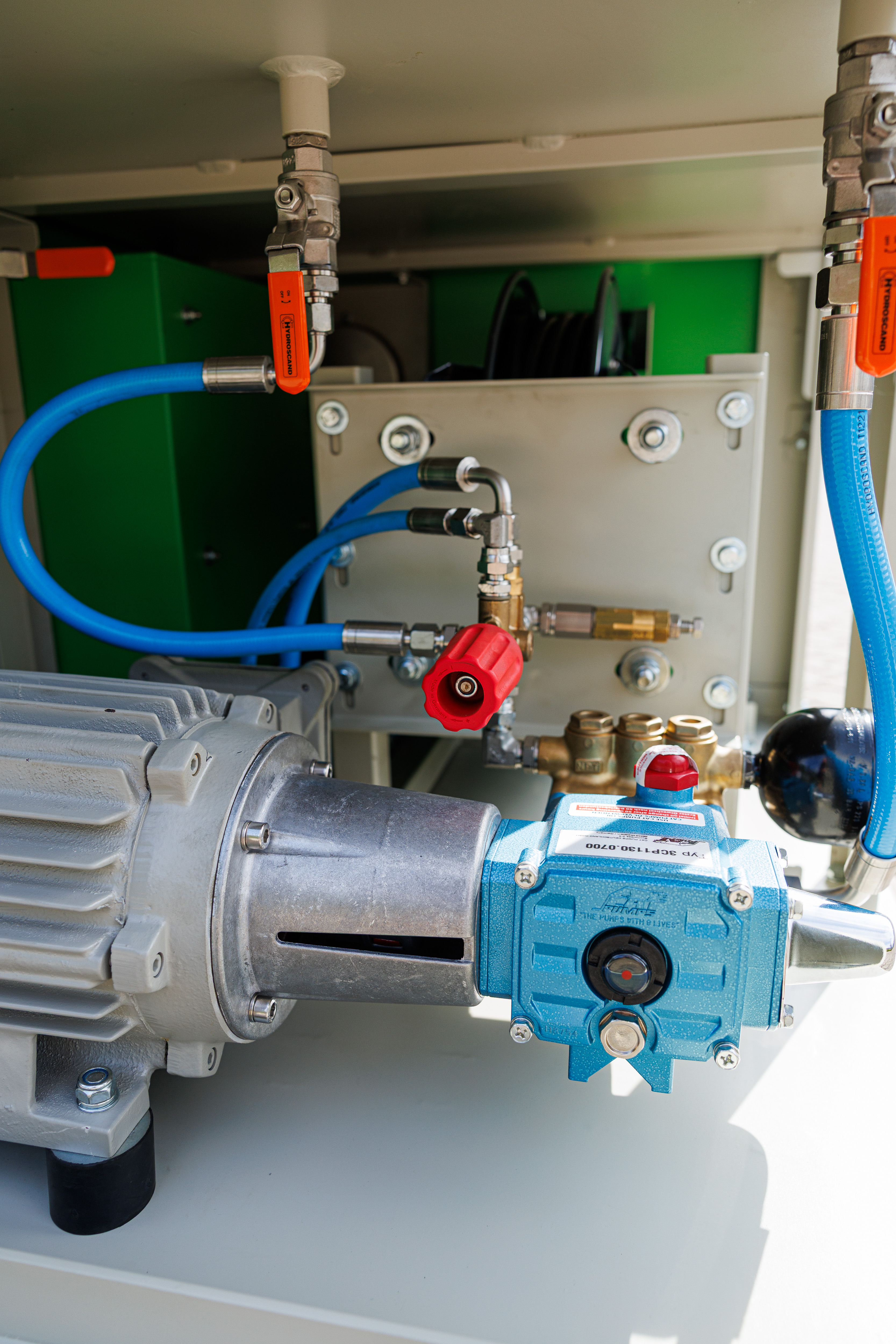 Pieces of metal equipment