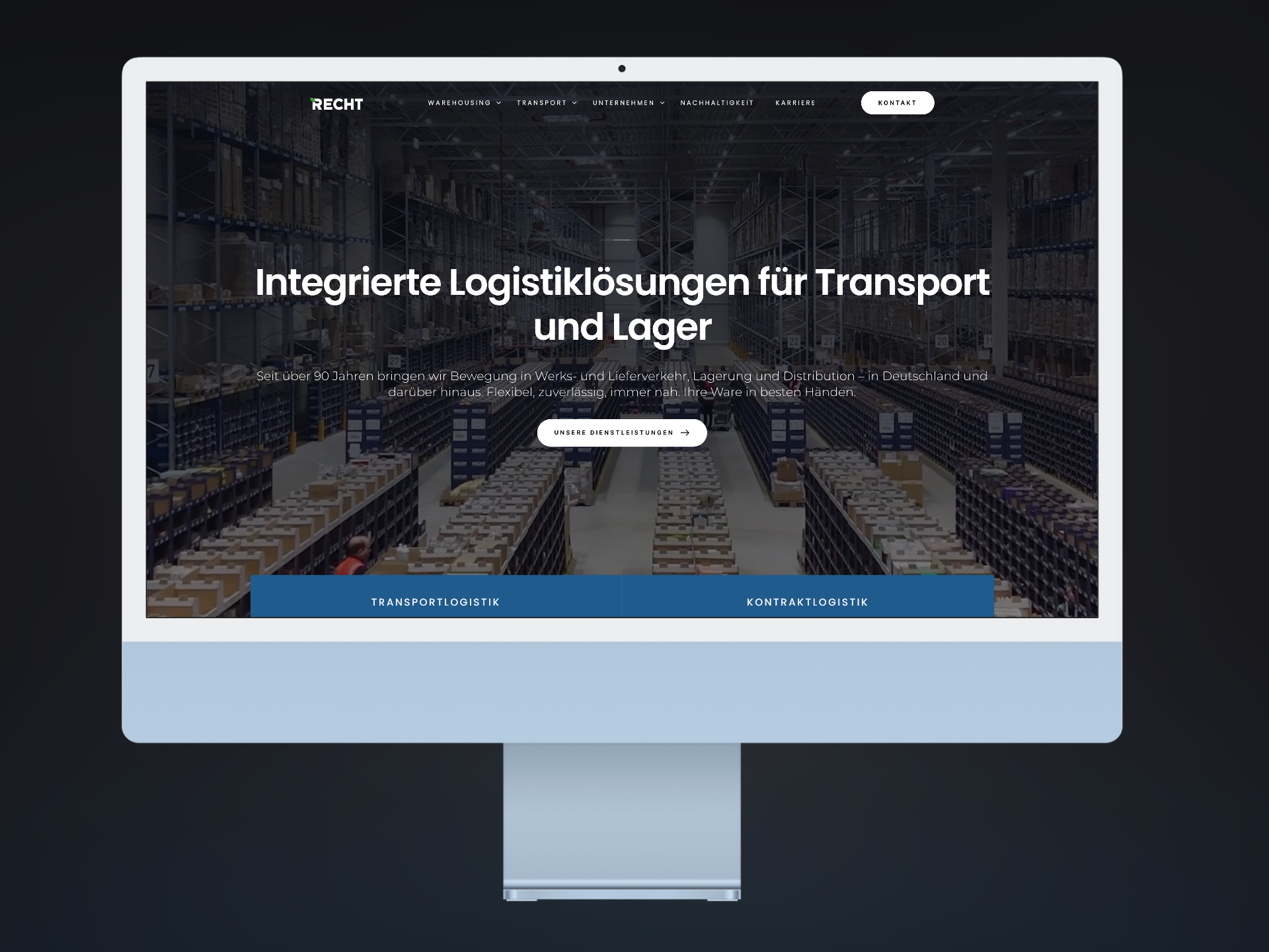 Recht Logistik GmbH – Referenzprojekt von Turm & Leufer