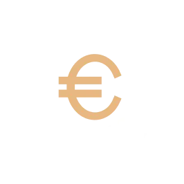 Shield icon with a Euro currency symbol in the center.