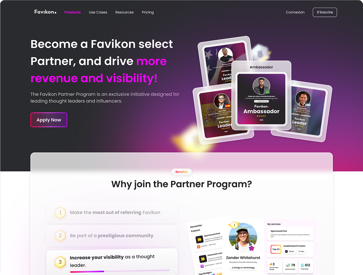 partner design favikon